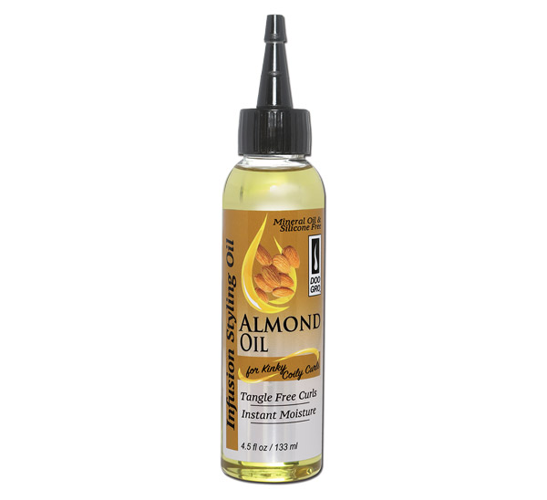 Infusion Styling Oil with Almond Oil for Kinky Coily Curls - Doo Gro Hair  Products