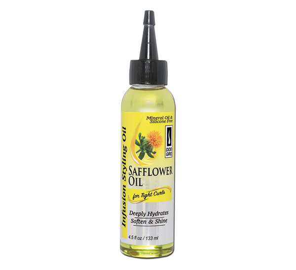 Infusion Styling Oil with Safflower Oil for Tight Curls